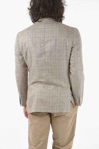 silk side vents notch lapel ACADEMY SOFT 2-button blazer