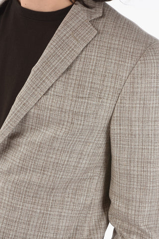 silk side vents notch lapel ACADEMY SOFT 2-button blazer