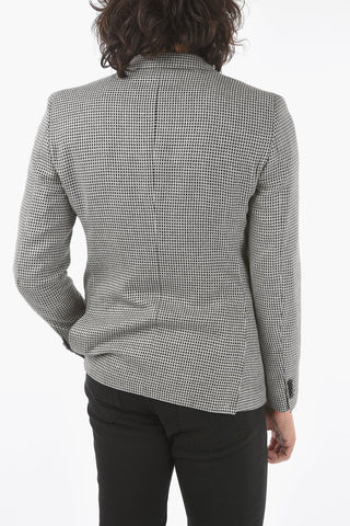 CC COLLECTION virgin wool and silk side vents notch lapel RESET 2-button blazer