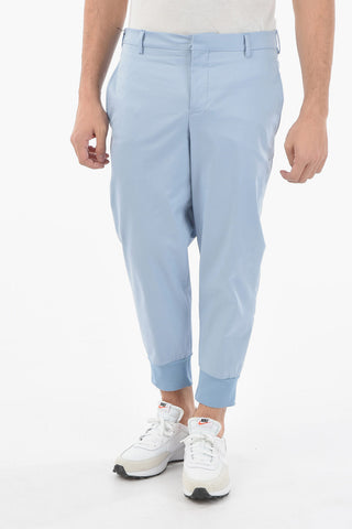 Rib Cuff SLIM LOW RISE Pants