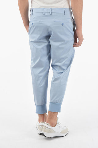 Rib Cuff SLIM LOW RISE Pants