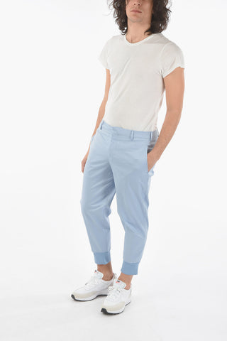 Pantaloni SLIM LOW RISE con Polsini
