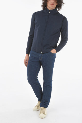 ID Virgin Wool Sleeveless Jacket