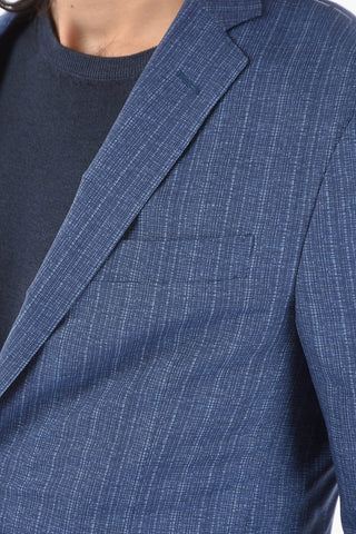 virgin wool ACADEMY SOFT side vents belt loops 2-button suit