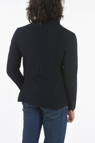 CC COLLECTION giacca a 2 bottoni in cotone due spacchi revers classico