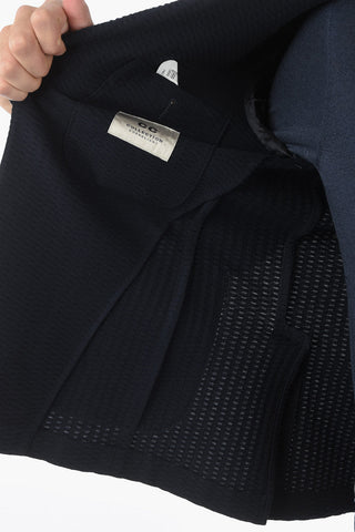 CC COLLECTION giacca a 2 bottoni in cotone due spacchi revers classico