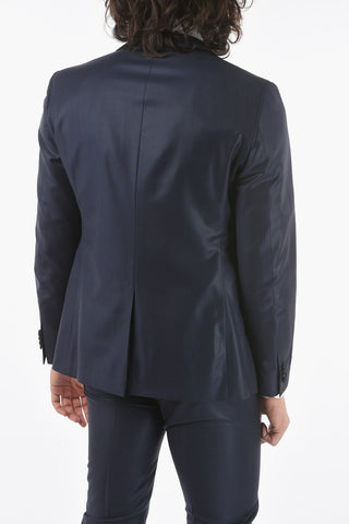 CC COLLECTION virgin wool RESET CERIMO center vent Open Front suit