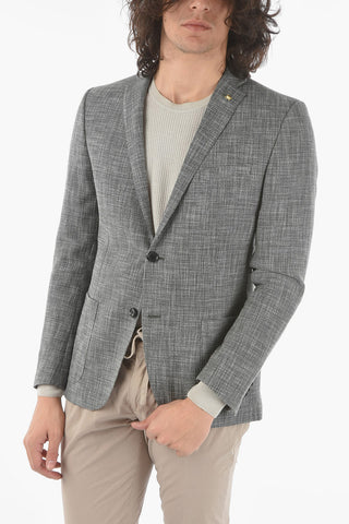 CC COLLECTION Zweiknopfjacke RESET mit zwei Rückenschlitzen und klassischem Revers