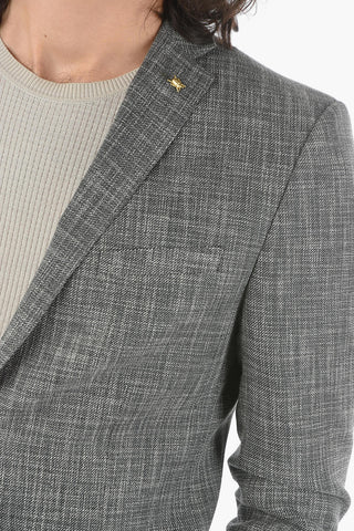 CC COLLECTION Zweiknopfjacke RESET mit zwei Rückenschlitzen und klassischem Revers