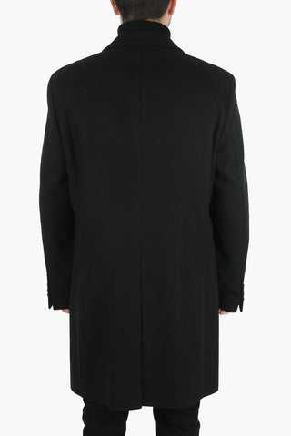Cappotto Monopetto in Lana Vergine e Cashmere