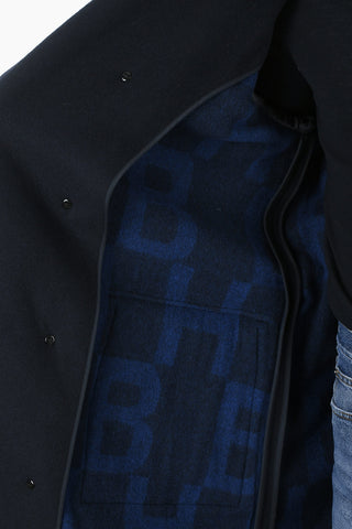 Virgin Wool Double Breasted Coat