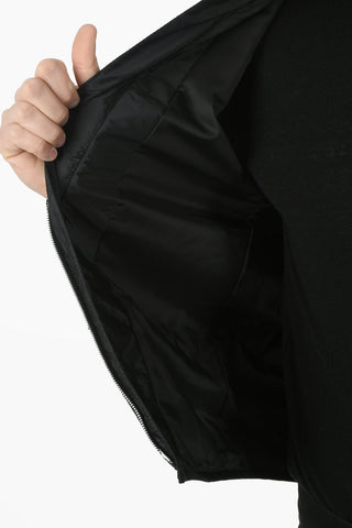 Sleeveless Bomber With Zipped Pockets