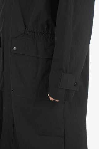 Hooded Jacket With Drawstring