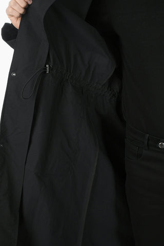 Hooded Jacket With Drawstring