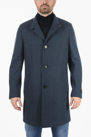 Center Vent Cashmere Coat