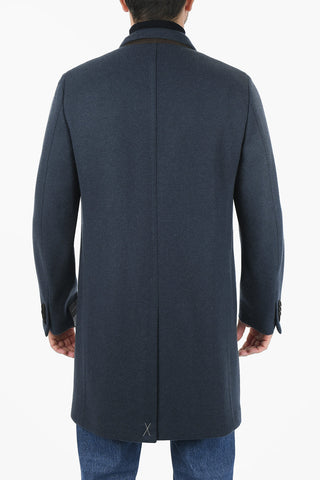 Center Vent Cashmere Coat
