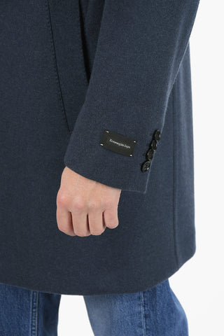 Center Vent Cashmere Coat