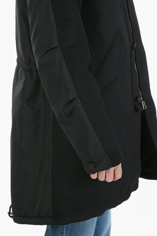 Cappotto Imbottito in Lana Vergine