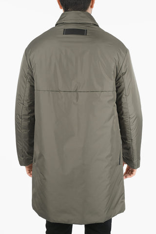 Coat with Hidden Buttons