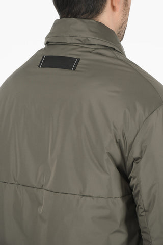 Coat with Hidden Buttons