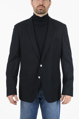 Blazer Monopetto in Lana Vergine