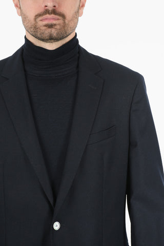 Blazer Monopetto in Lana Vergine