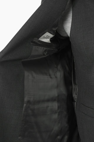 Single Breasted Lined RIGHT 2 Buttons Suit WIth Flap Pockets