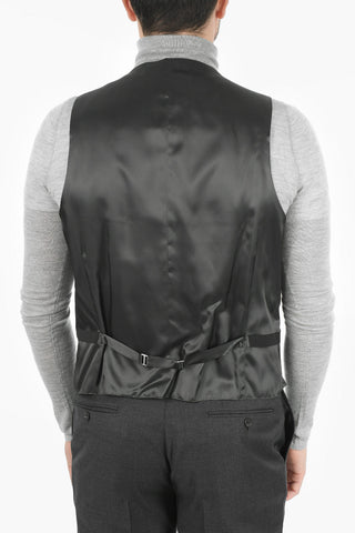 Single Breasted Lined RIGHT 2 Buttons Suit WIth Flap Pockets