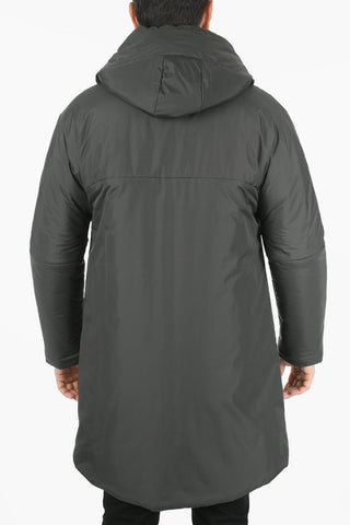 Hoodie Puffer With Hidden Closure