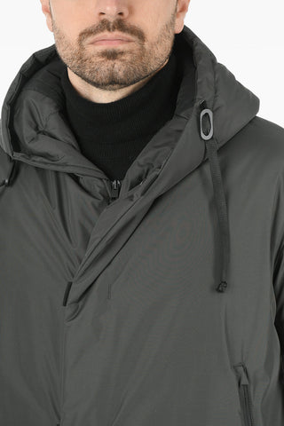 Hoodie Puffer With Hidden Closure
