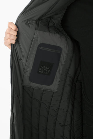 Hoodie Puffer With Hidden Closure