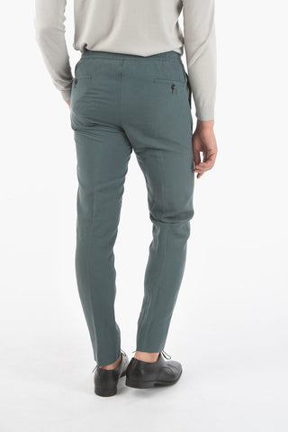 Silk and Flax 4 Pockets Pants with Laces
