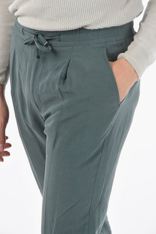 Silk and Flax 4 Pockets Pants with Laces