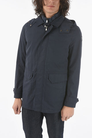 ID Solid Color Jacket with Removable Inner and Hood
