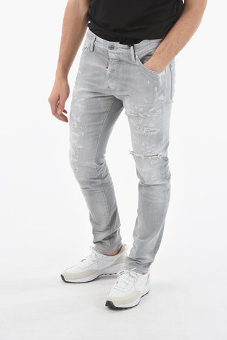 Jeans COOL GUY con Strappi 17cm