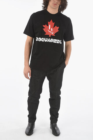 Printed SLOUCH FIT T-shirt