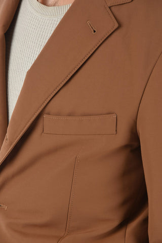 Padded Blazer with Flax Inner