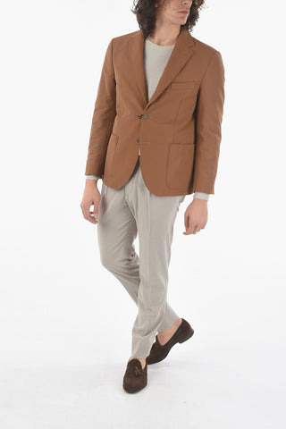 Padded Blazer with Flax Inner