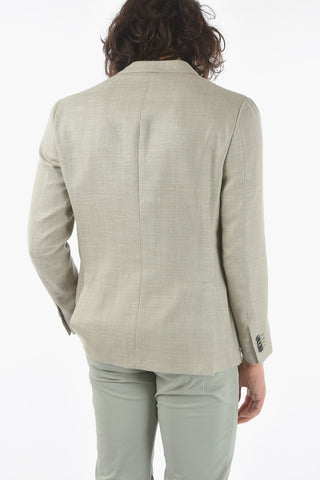 side vents notch lapel GATE 2-button blazer
