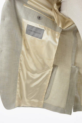 side vents notch lapel GATE 2-button blazer