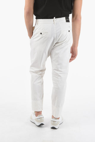 Logo Printed 1 PLEAT AVIATOR FIT Pants