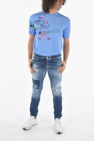16cm Slim Fit Distressed Jeans