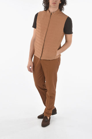 ID Linen and Silk PIMA Sleeveless Jacket