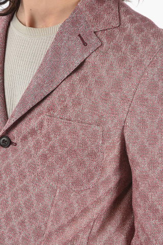 giacca 3 bottoni SPORTSWEAR in cotone e lino due spacchi revers classico