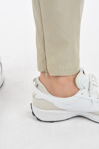 Vintage Effect Single-Pleat HAND ME DOWN FIT Pants