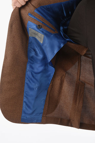 silk and virgin wool GATE side vents 2-button blazer