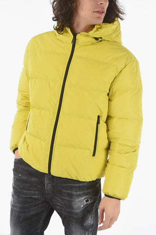 Printed Quilted Down Jacket