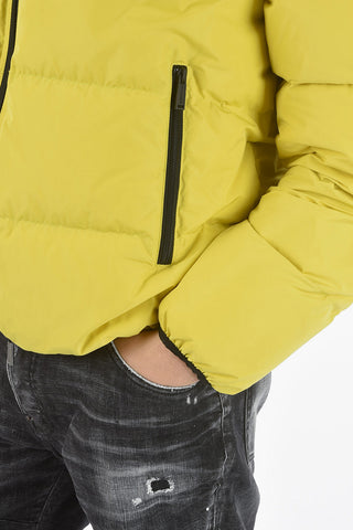 Printed Quilted Down Jacket