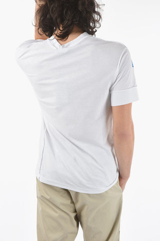Crew-Neck TWISTED IBRA FI T-Shirt With Side Print