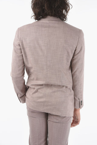 Double-Breasted Jacket VOGUE without Vents and Classic Lapel